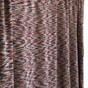 Patterned stretchy skirt